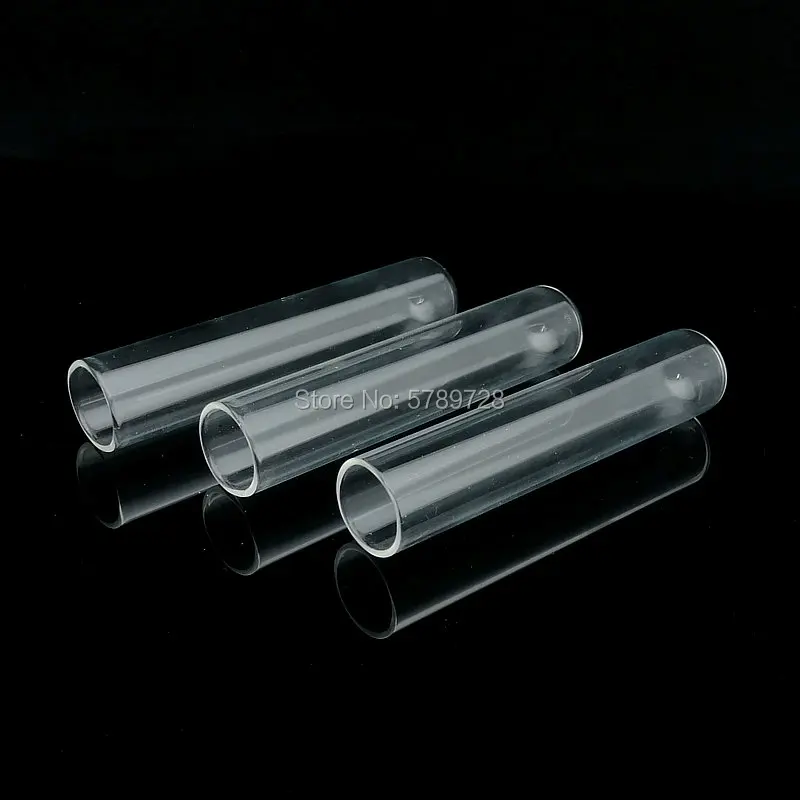 5pcs 20x100mm Glass round bottom test tube,Thickened flat - mouth lab test tubes Used in chemistry lab