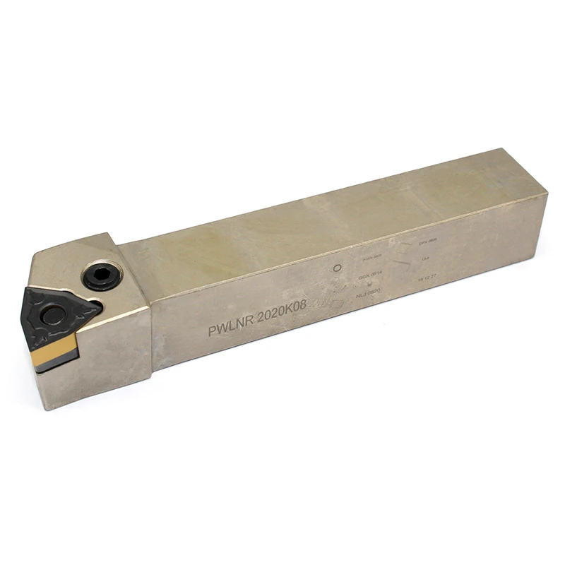 1PC PWLNR PWLNL 1616H08 2020K08 2525M08 External Turning Tool + 10PCS WNMG080408 PM PC4225 Inserts CNC Lathe Tools Set For Steel