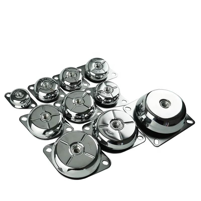 Generator Vibration Isolator Mounts Damper Shock Absorber JZQ-1200 Rubber Mounts Pads Weight Loaded 60-1200KG