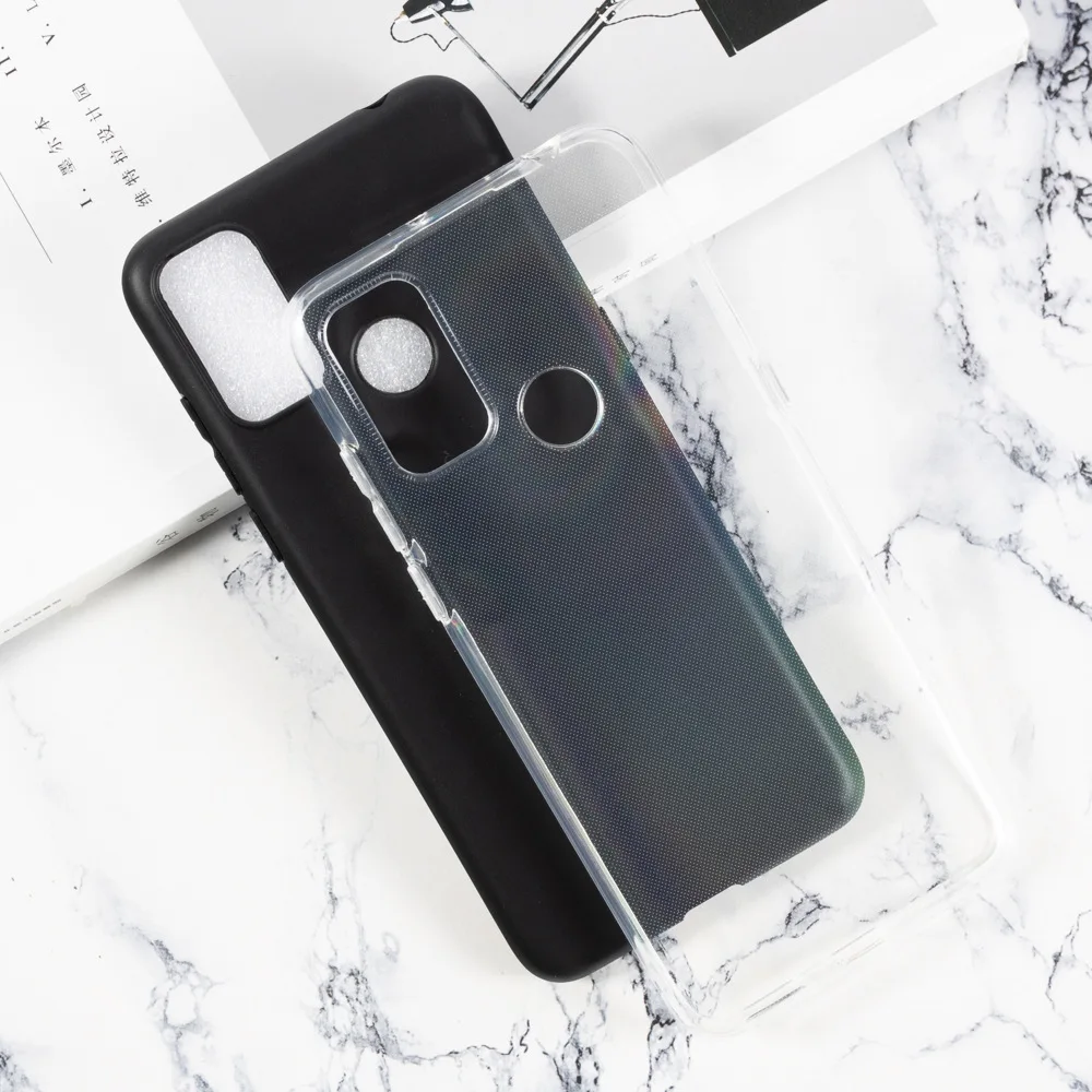 Силиконовый защитный чехол для смартфона Alcatel 3L 1S (2021) 6,52 дюйма 6025H, мягкий чехол из ТПУ