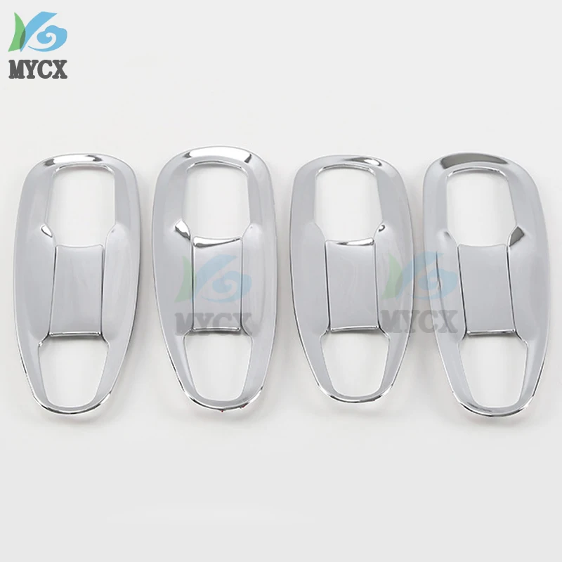 

For Toyota Land Cruiser Prado FJ150 FJ 150 2010-2020 Car The Door Handle Bowl Covers ABS Chrome Accessories Stickers Car Styling