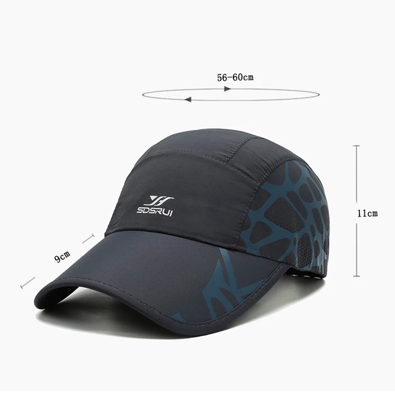 Fashion Summer Outdoor Sport Breathable Quickdrying Men Women\'s Baseball Cap Climbing Cycling Travel Fishing Hiking Sun Hat A161