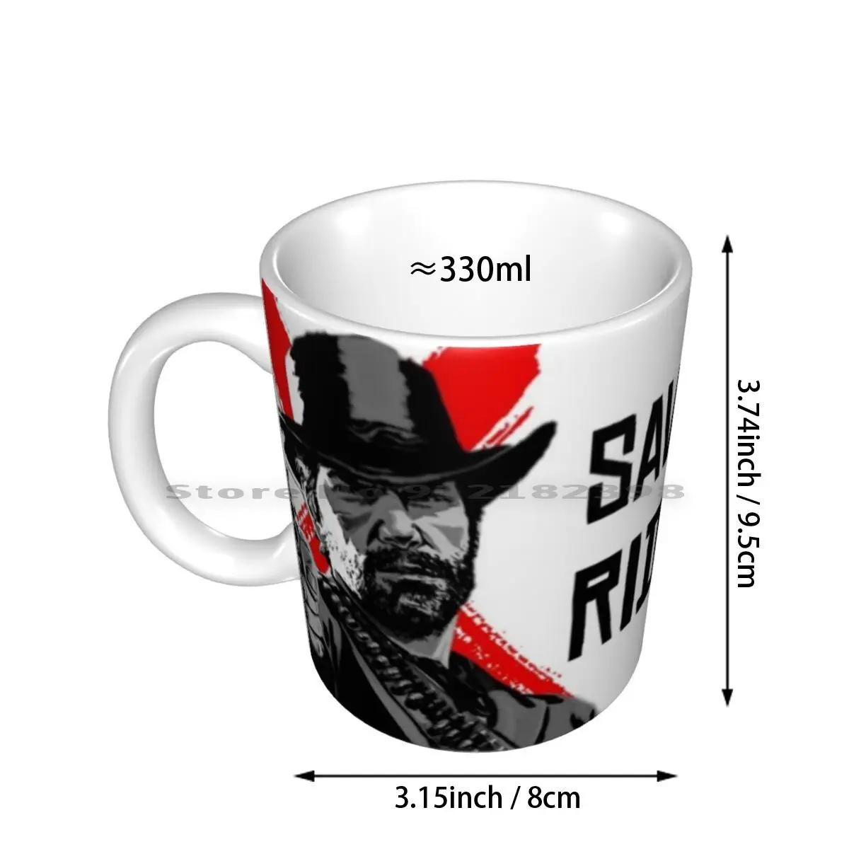 Save A Horse Ride A Cowboy Arthur Morgan Ceramic Mugs Coffee Cups Milk Tea Mug Arthur Morgan Van Der Linde Redemption