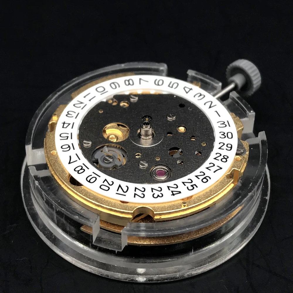 

Miyota Original 8215 Golden Mechanical Movement Automatic Self-winding 21 Jewels with Date Display Wheel Japan Top Classic Movt