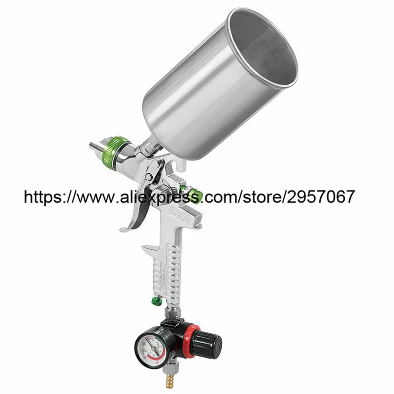 HVLP Gravity Spray Gun Manual spray gun 2.5mm 1000 cup Professional spray gun