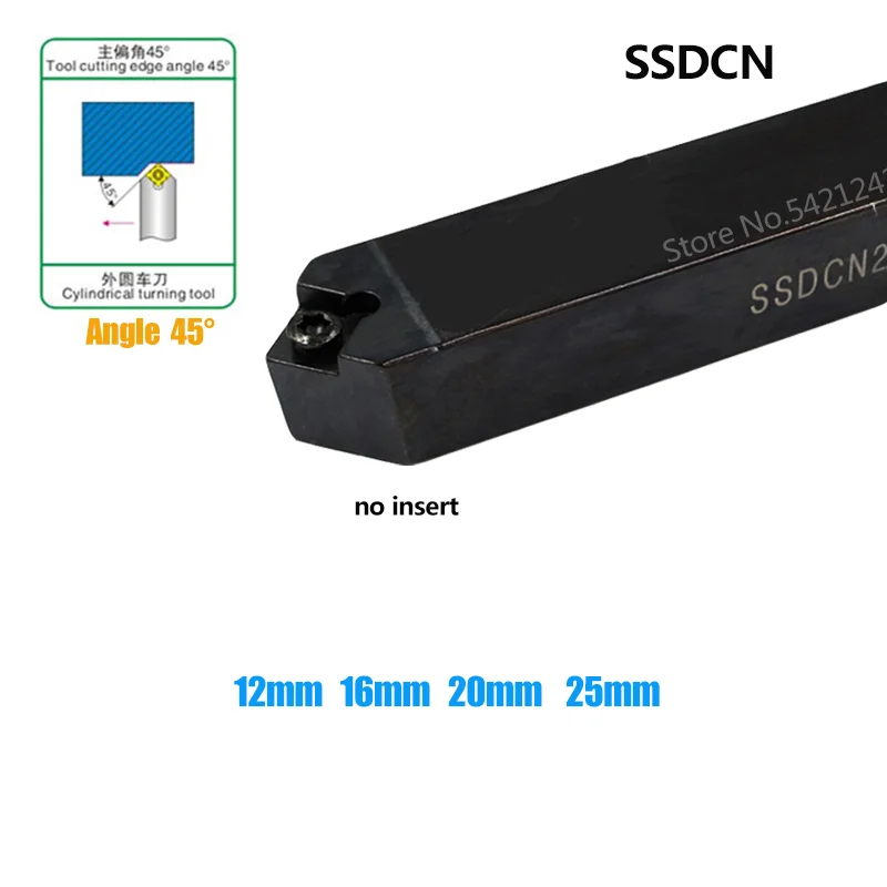 1 шт., твердосплавные пластины SSDCN1212H09 SSDCN1616H09 SSDCN2020K09 SSDCN2525M09