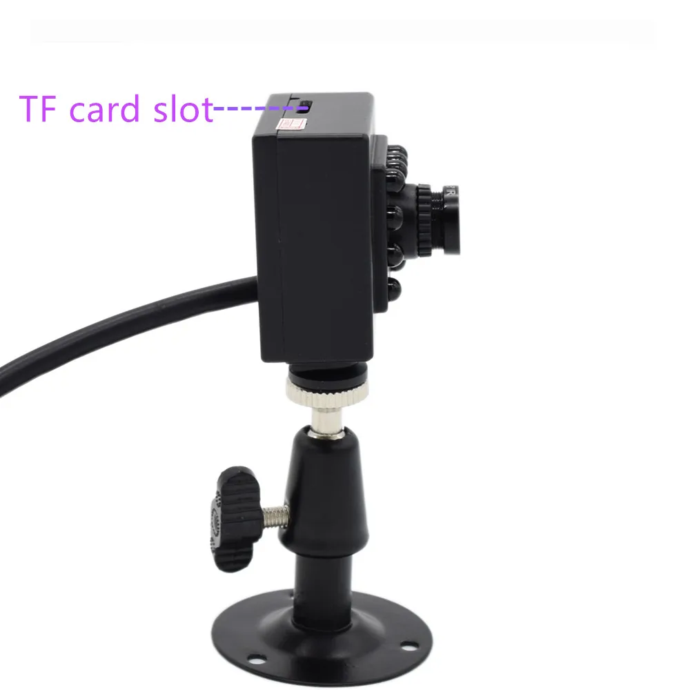 Camhipro 8MP 2MP 5MP HD SD Card Built-in Audio Video 940nm IR Night Vision Wifi Wireless IP Birdhouse Camera With Double Bracket