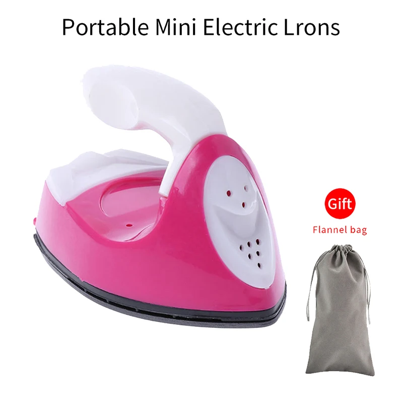 Mini Electric Iron Portable DIY Craft Clothing Sewing Cover Electric Iron Hotfix Applicator For Patches Garment Stones