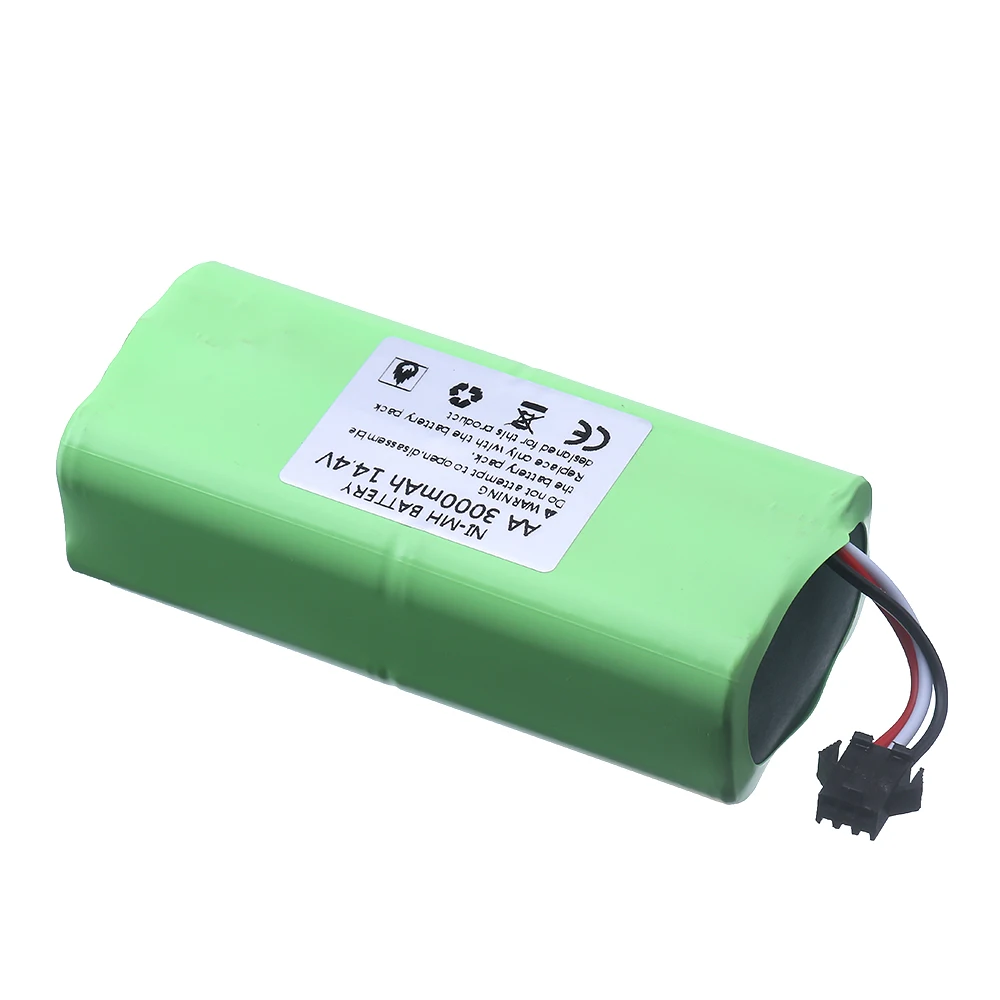 14.4v 2000mah/3000mah bateria nimh para seebest d730 seebest d720 ecovacs espelho cen360 robô aspirador de pó peças