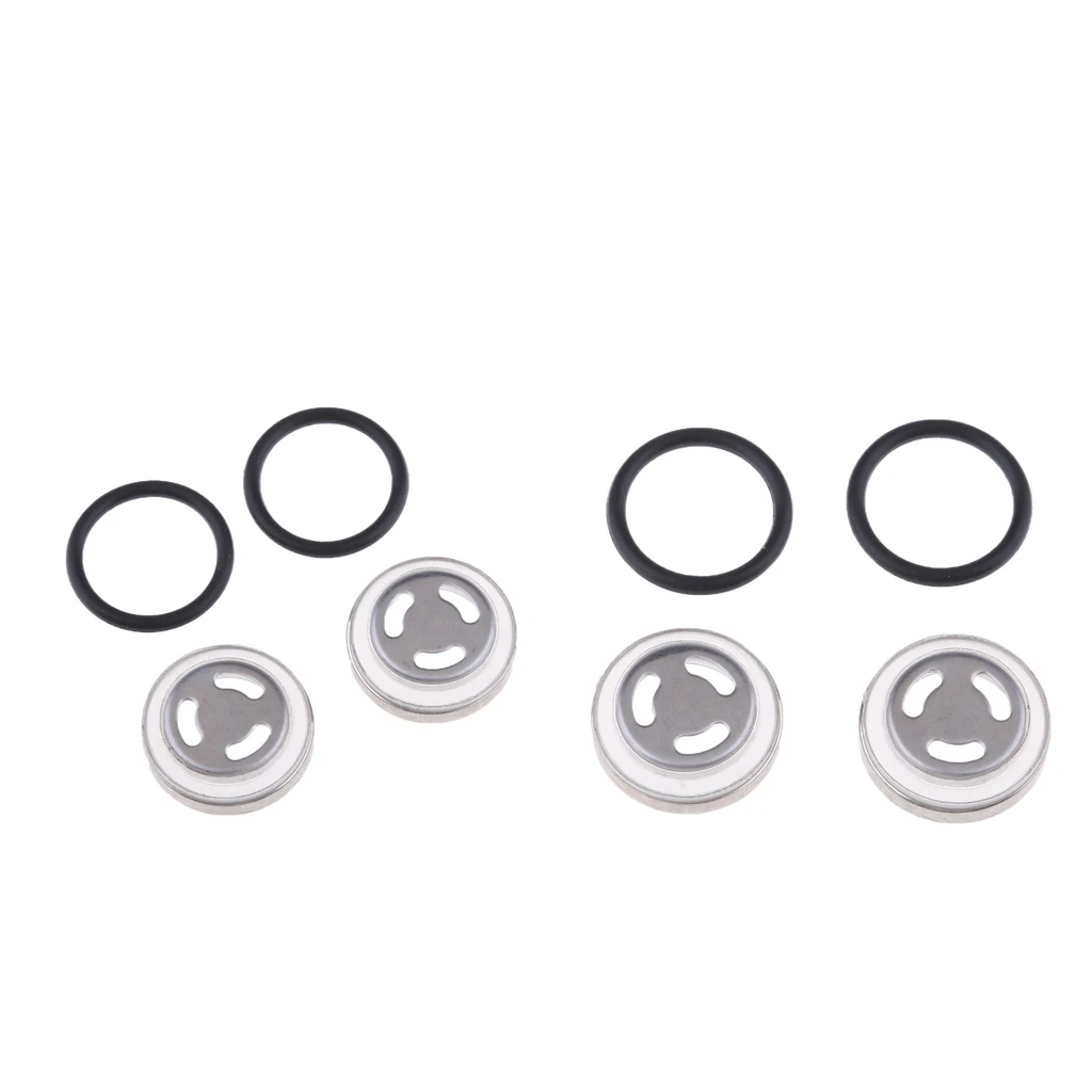 4 set di 18mm guarnizione freno Moto cilindro maestro serbatoio visiera guarnizione specchio