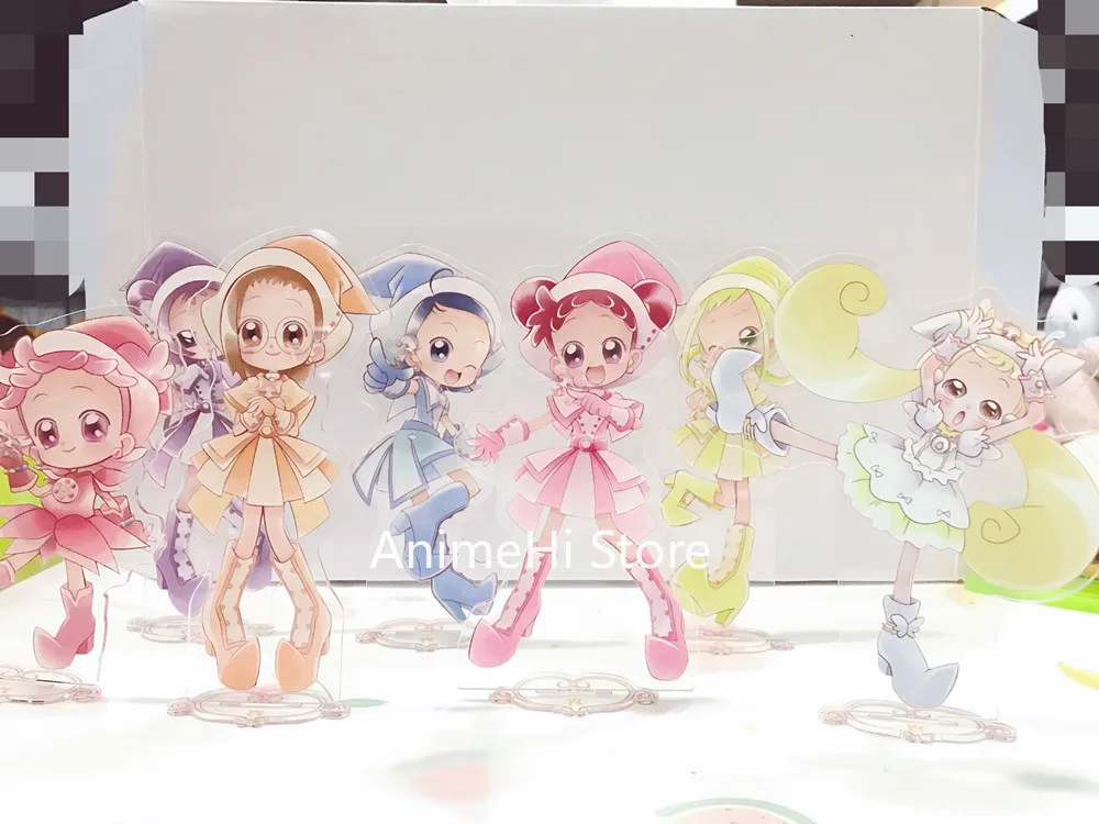 Magical DoReMi Figura Anime Doll Harukaze Poppu Fujiwara Hazuki Senoo Aiko Acrylic Figure Stand Model Toy Collectible Gift