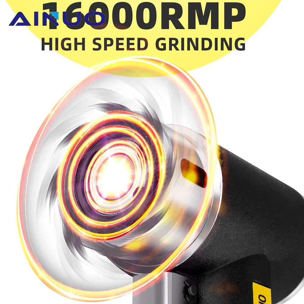 Imagem -05 - Lixadeira de ar da Órbita Mini Pneumáticamáquina Pneumática para Polimento de Carros Polegada e Polegadas