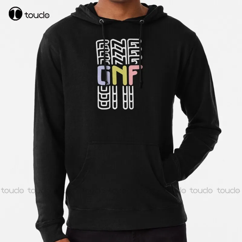 new GeorgeNotFound GNF Logo Hoodie oversized hoodie for women men