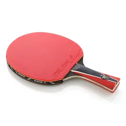 1PC Professional Table Tennis Racket 6 Star Carbon Ping Pong Racket 7-Ply Table Tennis Paddle Ping Pong Offensive Racket Bat