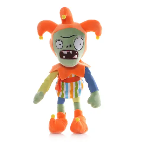 30cm Plants vs Zombies 2 Zombie Cosplay Clown Plush Toys Doll PVZ Clown Zombie Plush Soft Stuffed Toys Gifts for Children Kids