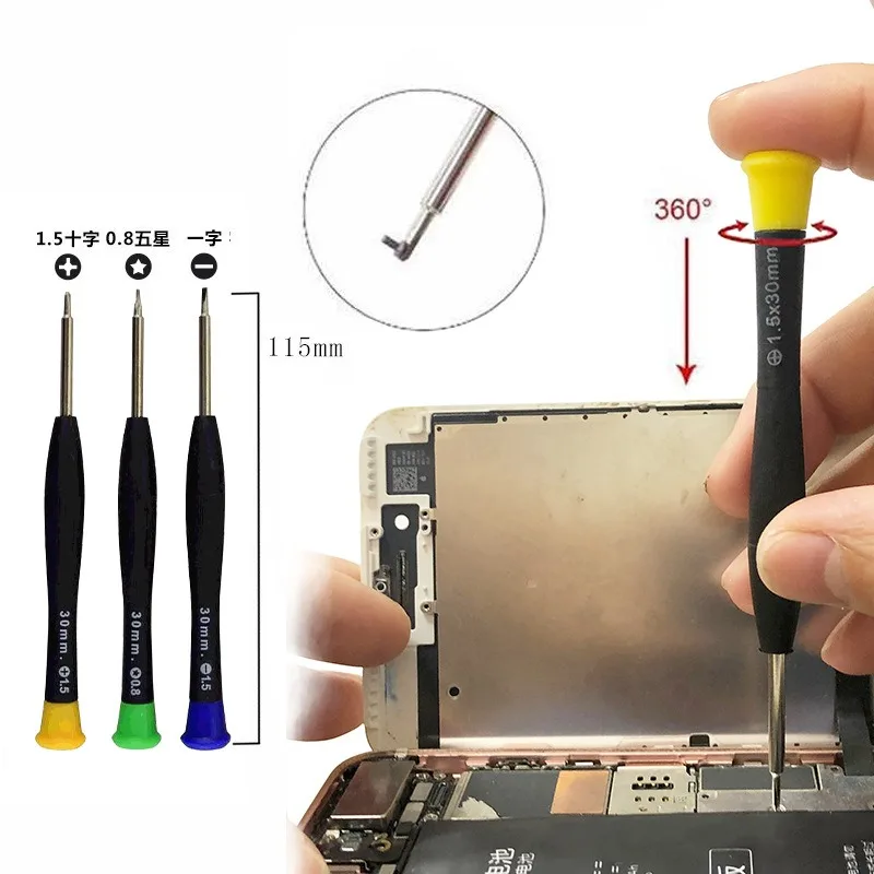 21 in 1 Phone Repair Tools Spudger Pry Opening Tool Screwdriver Set for iPhone X XR XS 8 7 6S 11 12 13 Hand Tools