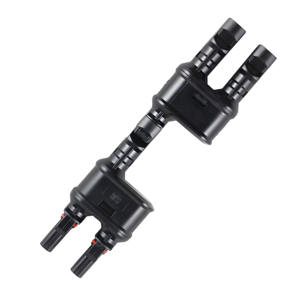 1 Pair Solar PV Branch Connectors Solar Energy Adapter Solar Panel T/ Y Branch Cable Splitter Coupler Combiner MFF FMM