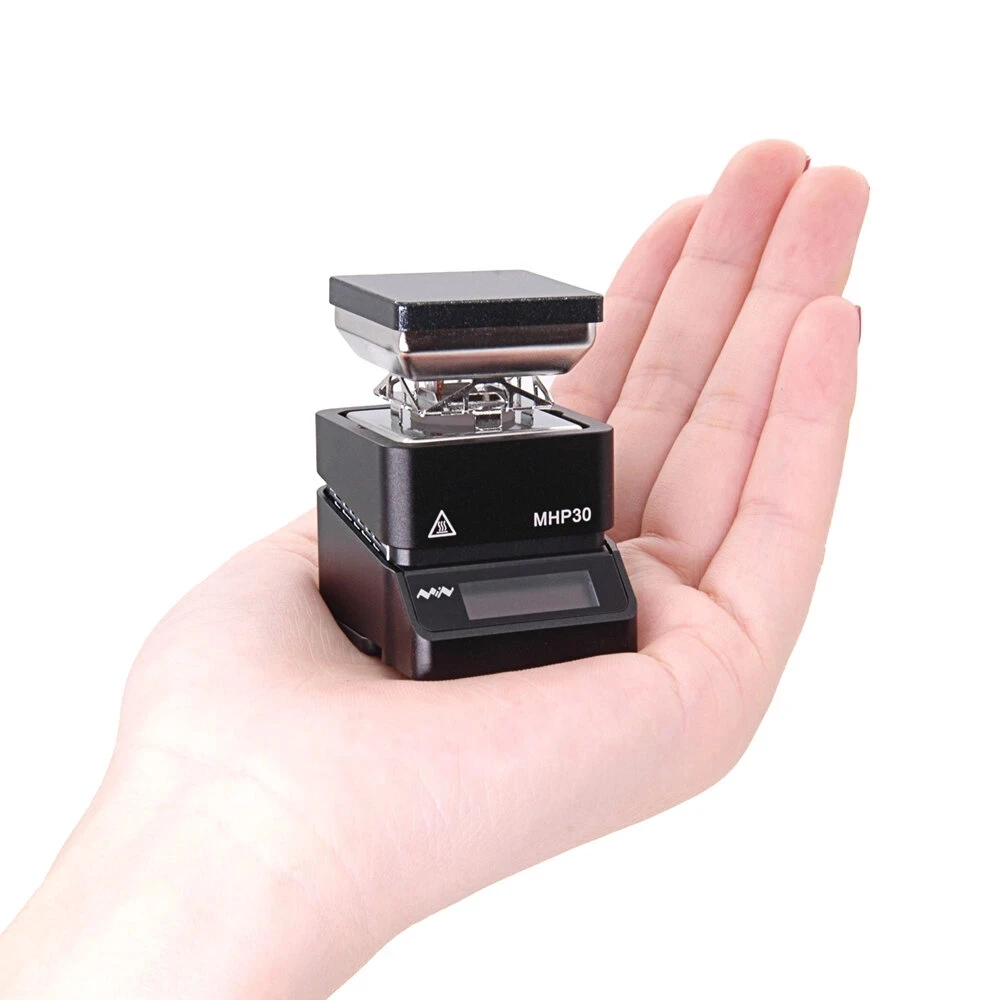 MHP30 MHP30PD 30 *30mm Intelligent Heating Tool Portable Volume Built-in OLED Display Screen True Color Lamp Hot Plate Preheater