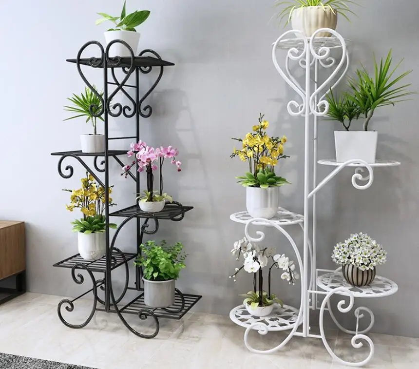 

Tieyi lvluo living room flower rack storage rack multi-layer floor flower pot rack balcony indoor modern simple flower rack