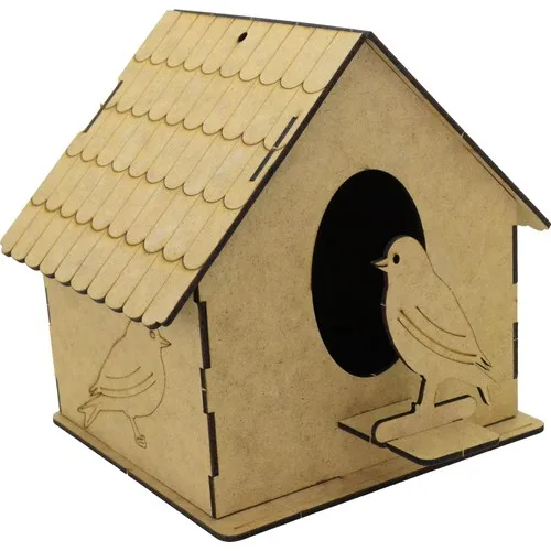 

Camp Clover Can Be Dyed 3 Dimensional Bird House Model Ships