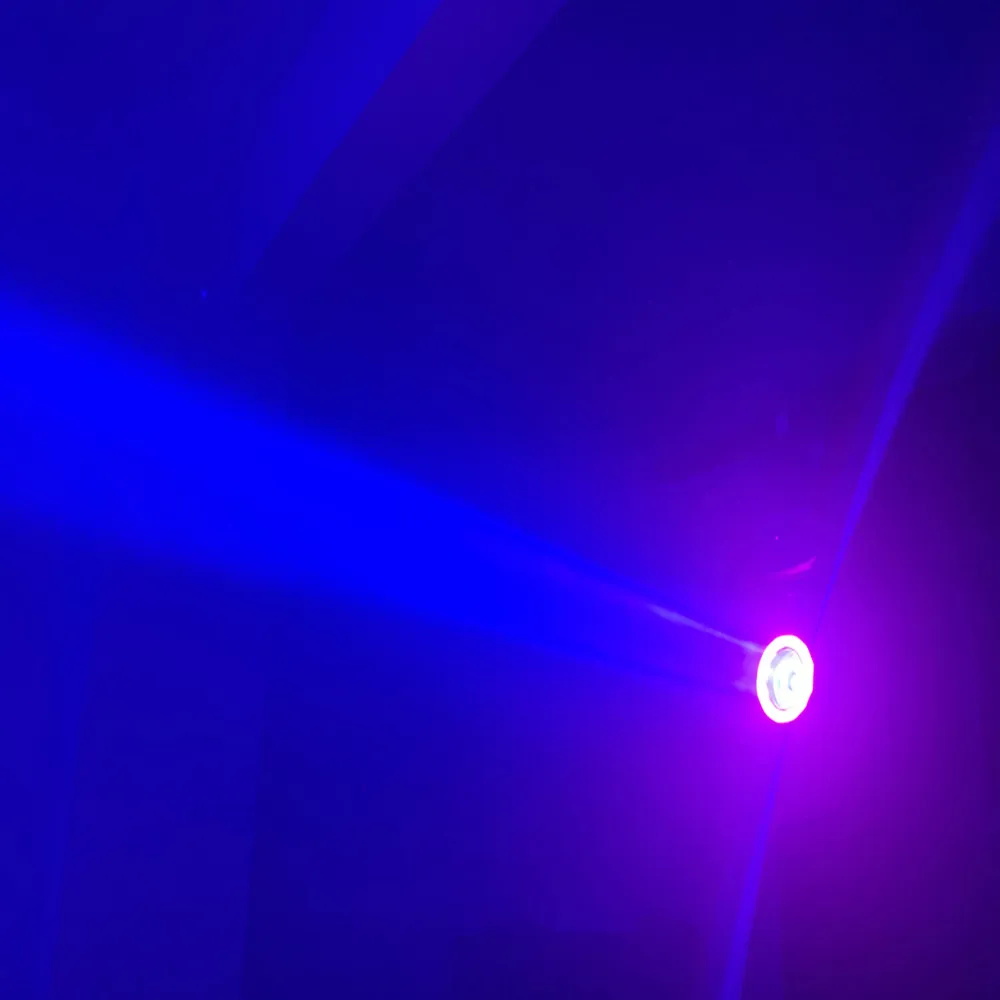 Minifoco Led de cabeza móvil, iluminación de escenario con SMD5050 RGB, Halo 3 en 1, barra estroboscópica superbrillante, Control Dmx, 60W