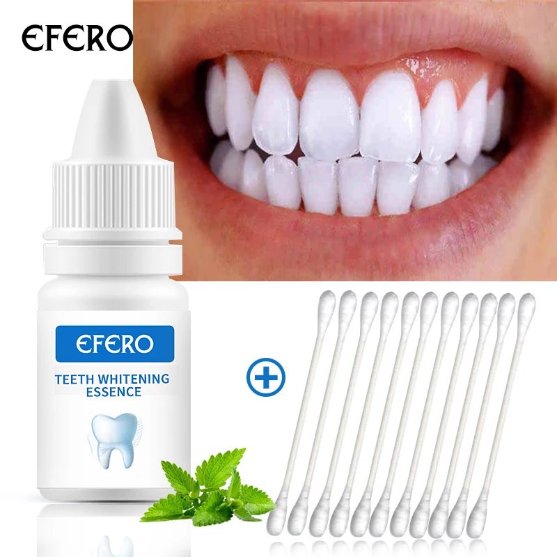 EFERO Teeth Whitening Serum Gel Dental Oral Hygiene Effective Remove Stains Plaque Teeth Cleaning Essence Dental Care Toothpaste