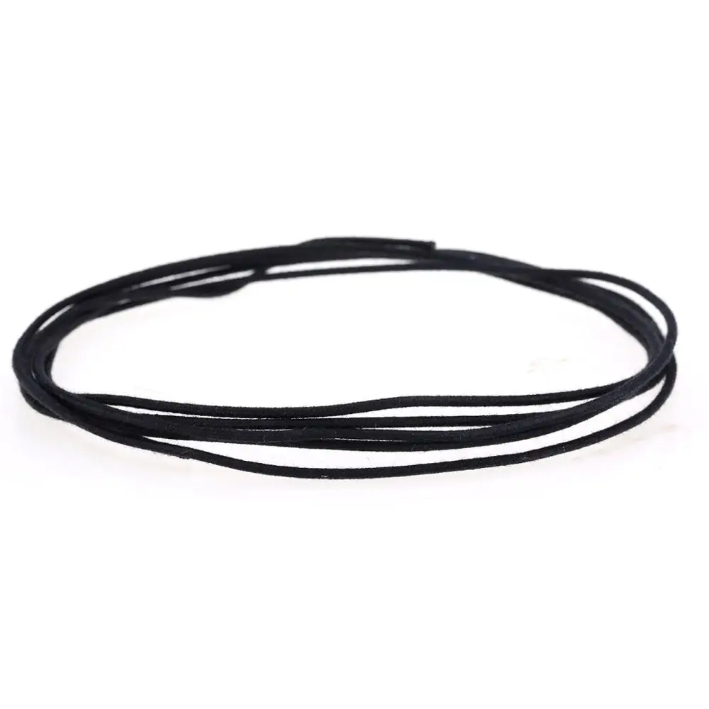 Gavitt Vintage Style Pre-tinned Push-back Cloth Covered Stranded Wire for Amplifier, Black 6 Feet(2 Meters)