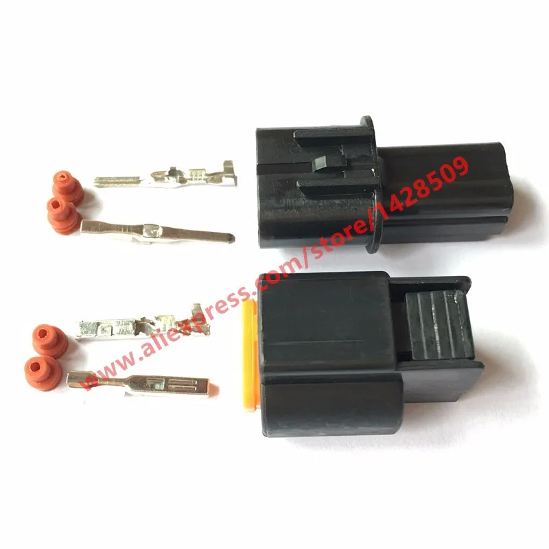 1 Set Kum Auto 2 Pin PB625-02027 Female And Male ABS Sensor Fog Lamp Automotive Wiring Harness Connector For Mitsubishi Souast