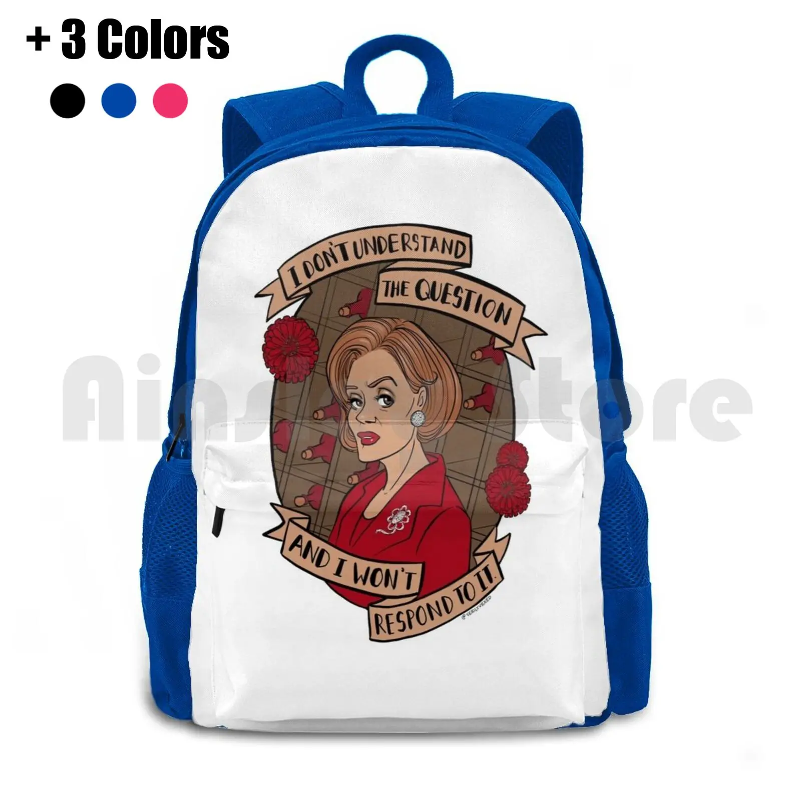 Lucille Bluth : I Don't Understand The Question Outdoor Hiking Backpack Waterproof Camping Travel Lucille Lucille Bluth