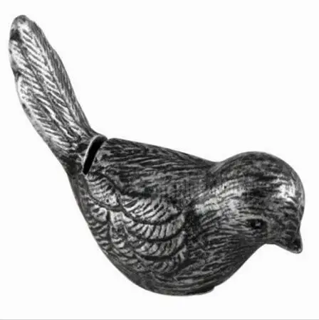 Free Shipping Wholesale 100pcs/lot Wedding Decorations Antique Silver Antiqued Bird Place Card Holder Love Bird Name Card Holder