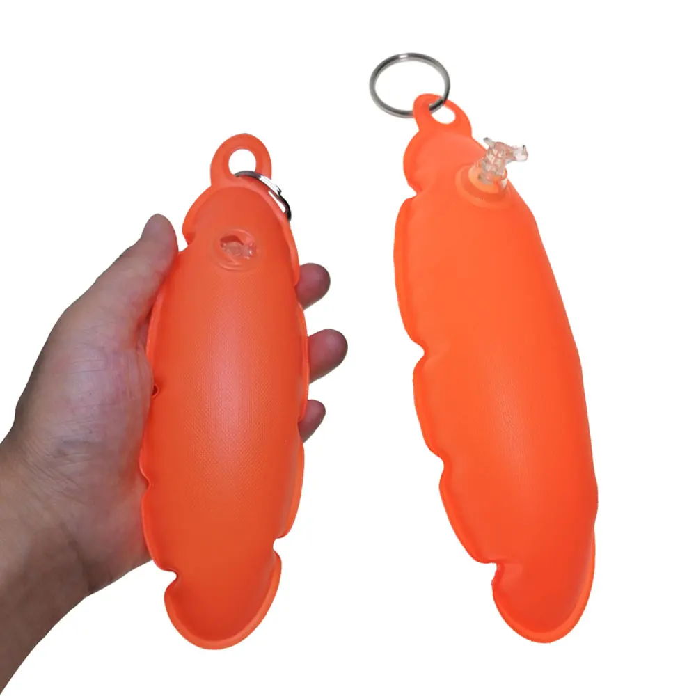 

1/2PC Fender Canoe Kayak Floating Keyring Buoyant Key Ring Marine Sailing Boat Float Canal Keychain