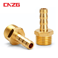 Hose Brass Pipe Fitting 4mm 6mm 8mm 10mm 12mm 19mm Barb Tail 1/8\