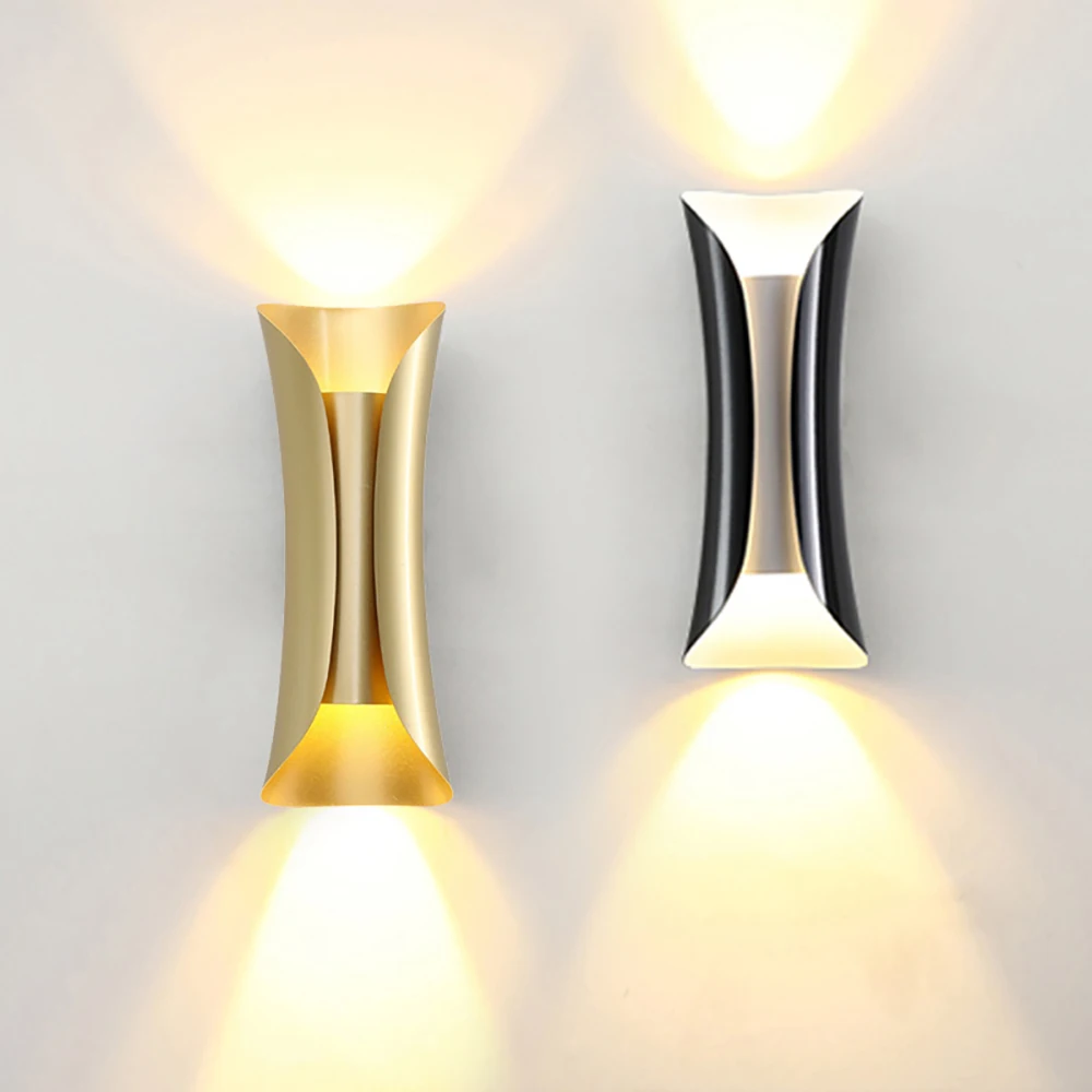 

Nordic Modern LED Wall Lamps for Living Room Indoor Corridor Bedroom Bedside Wall Lights Hotel Villa Decoration Lighting E27