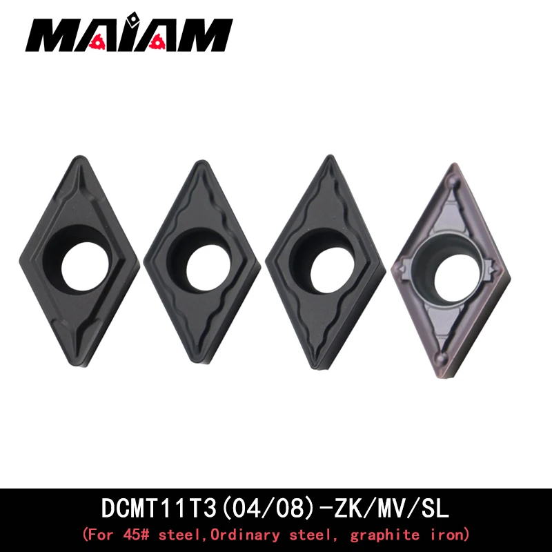 

DCMT Rhombus turning tool DCMT11T3 DCMT11T304 DCMT11T308 insert sduc sducr sducr11 turning tool rod insert k11 dcmt11 ZK/MV/SL