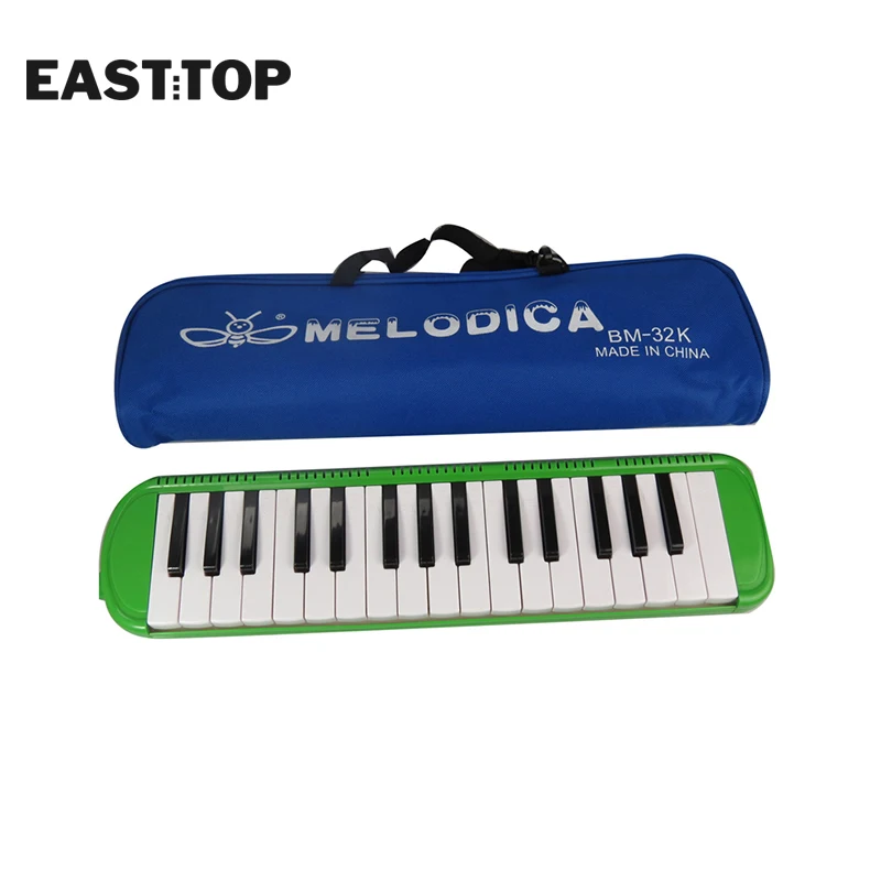 EASTTOP BM32K 32 Piano Keys Melodica with Carrying Bag Musical Instrument for Music Lovers Beginners Gift Exquisite Workmanship