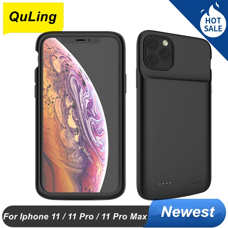 

Силиконовый чехол для iphone 11 11Pro 11 Pro Max, умное зарядное устройство для iphone 11 Pro Max, внешний аккумулятор