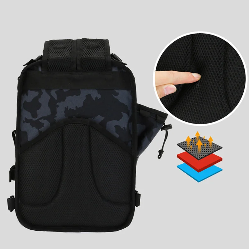 Nieuwe 20L Tactische Aanval Tas Vissen Militaire Sling Rugzak Molle Voor Outdoor Wandelen Camping Jacht Rugzak Reistas XA517Y