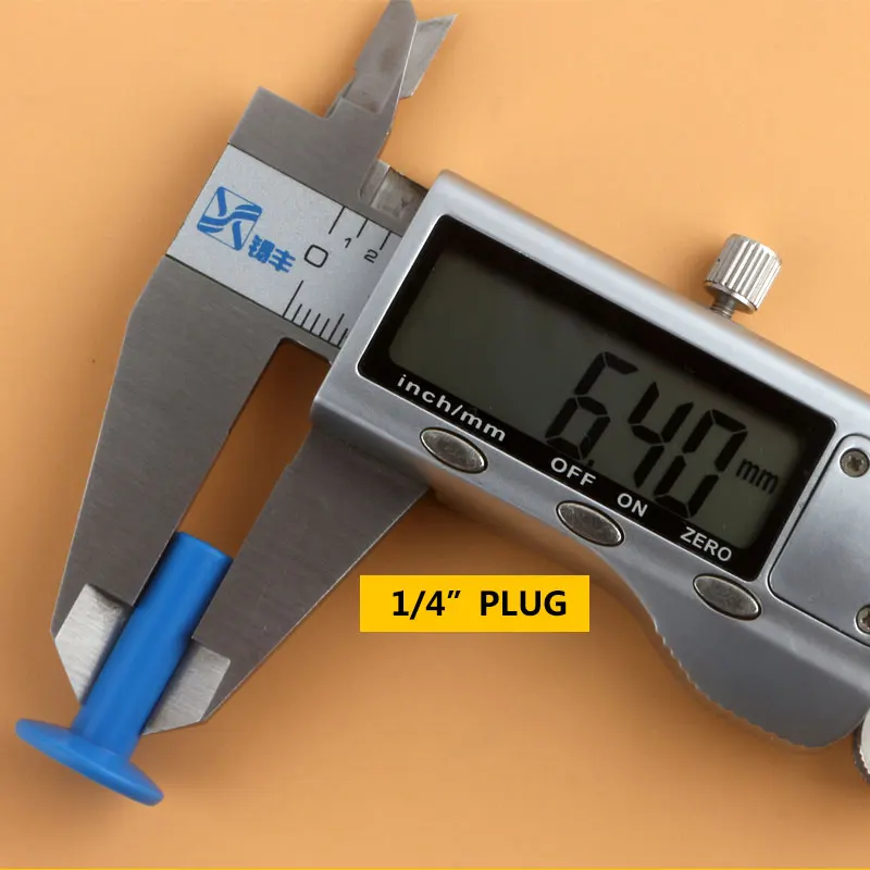 Parafuso de 5/8 "para aquário ro, conexão rápida, plugue rígido, junta azul, diâmetro 1/4mm, filtro de água, sistema de osmose reversa