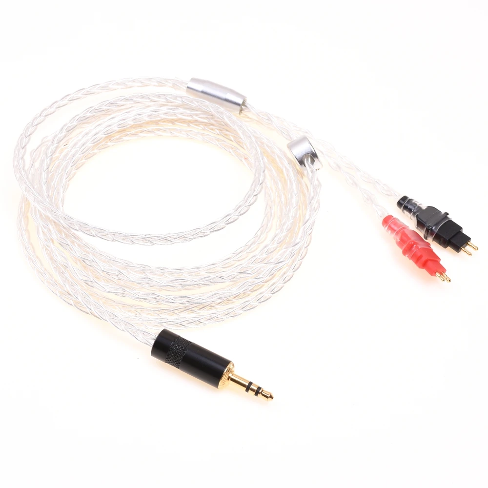 

3.5mm 1.2m(4Feet) Hi-end 8 Cores 5n Silver Plated Headphone Upgrade Cable for SENNHEISER HD580 HD600 HD650