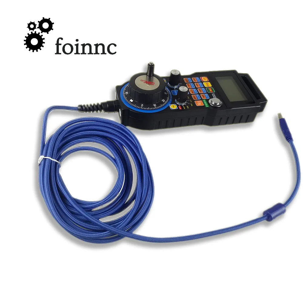 Imagem -03 - Cnc-volante com Fio Usb Mach Eixos Opcional Volante Whb04b para Fresadora e Máquina de Gravura