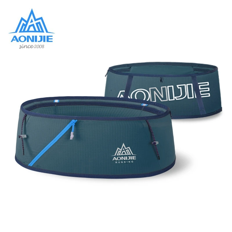 AONIJIE Outdoor Portable Waist Bag Hydration Running Belt Waist Pack Ultralight Phone Holder For Trailing Running Camping Hiking