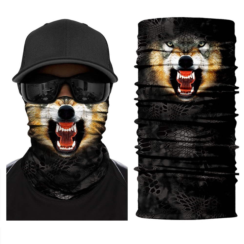 Women Men UV Protection Bandana Outdoor Balaclava Motorcycle Face Mask Neck Headbands Biker Magic Headscarf Tube Neck