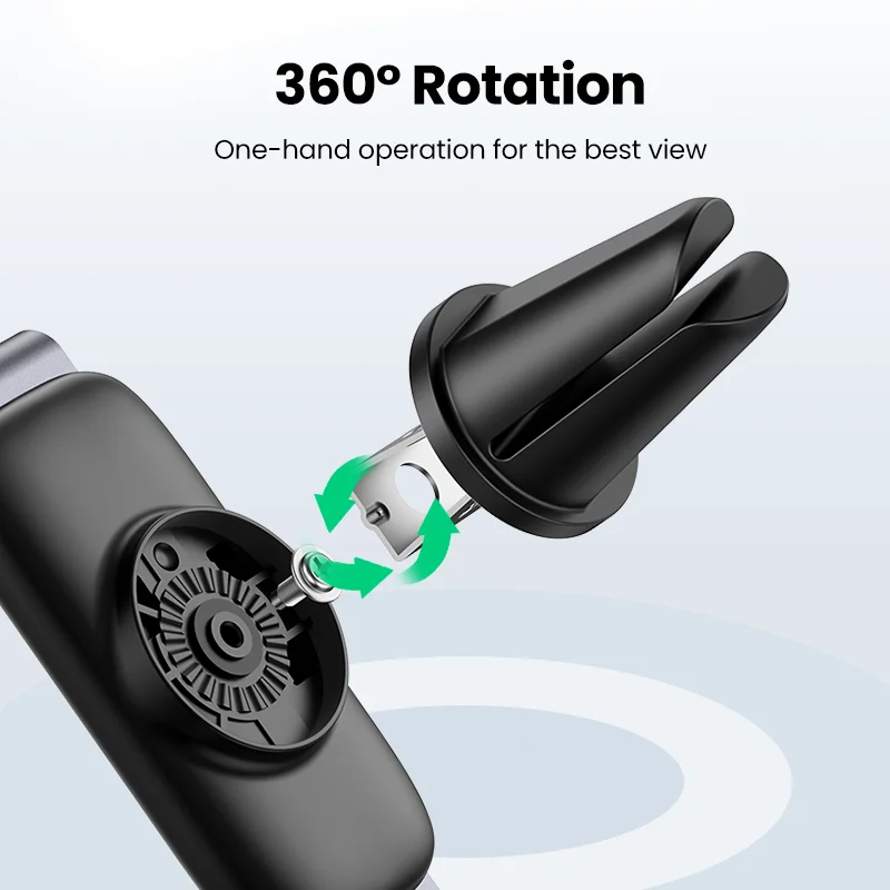 UGREEN Car Phone Holder Stand Air Vent Car Phone Stand For iPhone Xiaomi Cell Phone Holder In Car For iPhone 15 14 13 12 Samsung