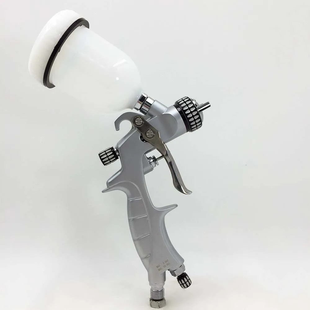 

Free shipping Mini Repair spray gun Gravity feed noz 1.0 mm for Painting coating spray gun w/t 100ml cup