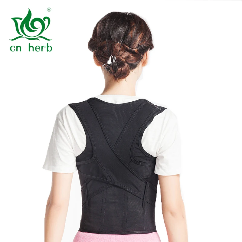 CN Herb Humpback correction with open shoulder straight back spine orthosis slimming body shaper Free Shipping