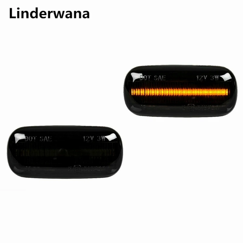 

Car LED Turn Signal Side Marker Lamp Indicator Warning Lights 2 Pcs For AUDI A3 S3 8P A4 S4 RS4 B6 B7 B8 A6 S6 RS6 C5 C7