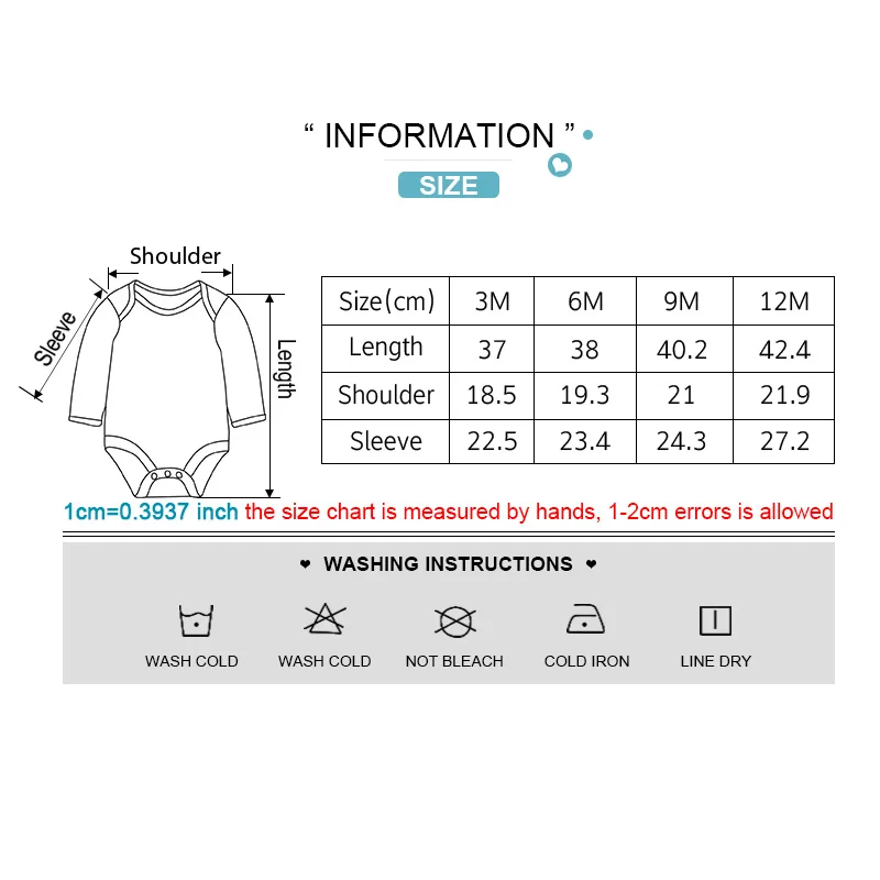 Baby Girl Rompers Cartoon Printing 3Pcs/Set 2020 Winter Cotton Bodysuit Casual Toddler Boys Clothes Unisex Newborn Onesies 0-12M