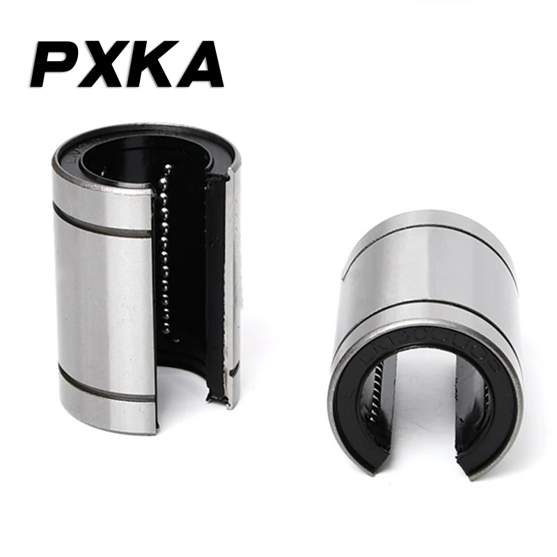 Open linear sliding motion bearings LM10UUOP LM12UUOP LM13UUOP LM16UUOP LM20UUOP LM25UUOP LM30UUOP LM35UUOP LM40UUOP LM50/60UUOP