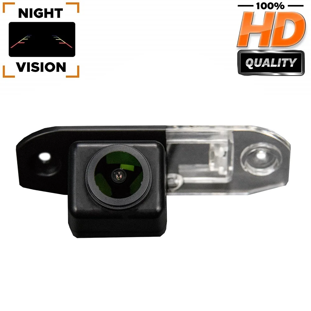 HD 1280x720p Reverseing Backup Rear view  Waterproof Camera for Volvo V50 2004-2015 Volvo XC70 2008-2009 Volvo XC60 2008-2014