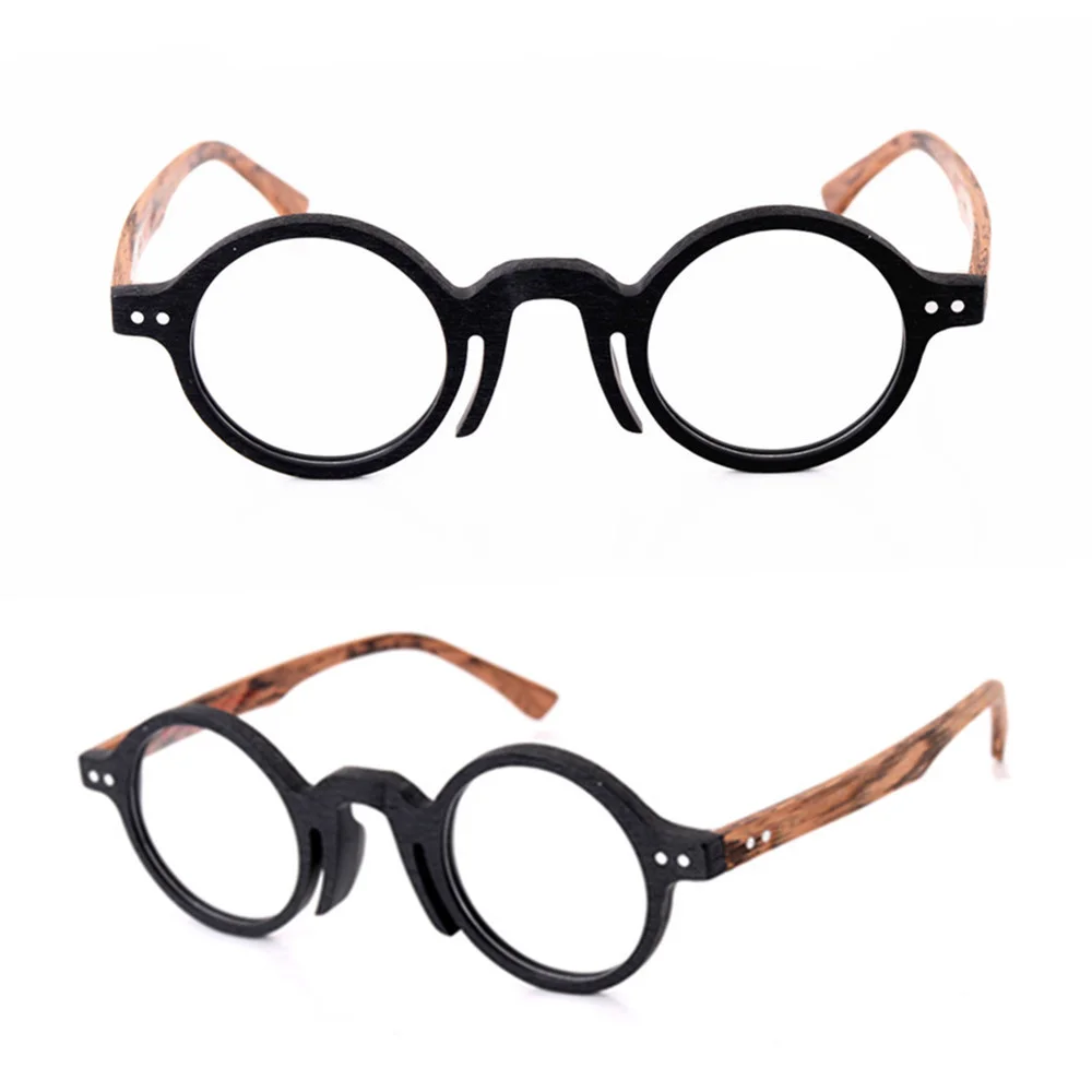

Маленькие винтажные круглые 40 мм очки для мужчин и женщин ручной работы с полным ободком оправа для очков при близорукости Rx